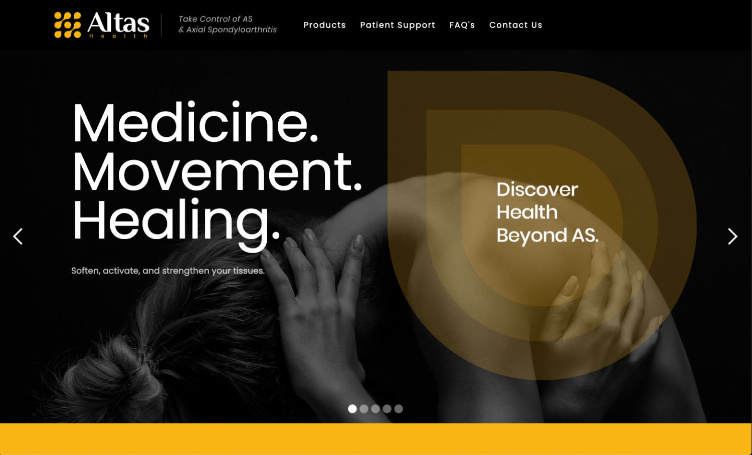 Altas health website landing page 1500x908 1