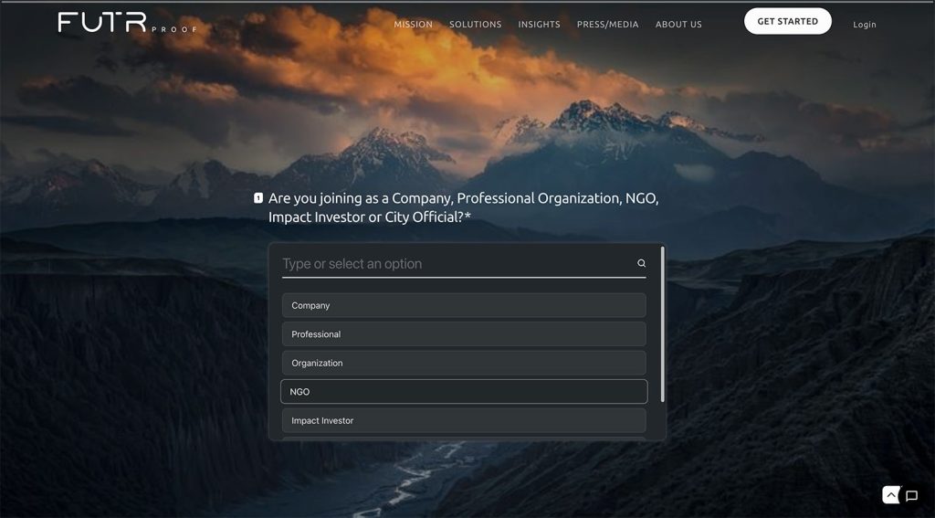 futrproof onboardingform video scroll through fallback img 1500px sfw