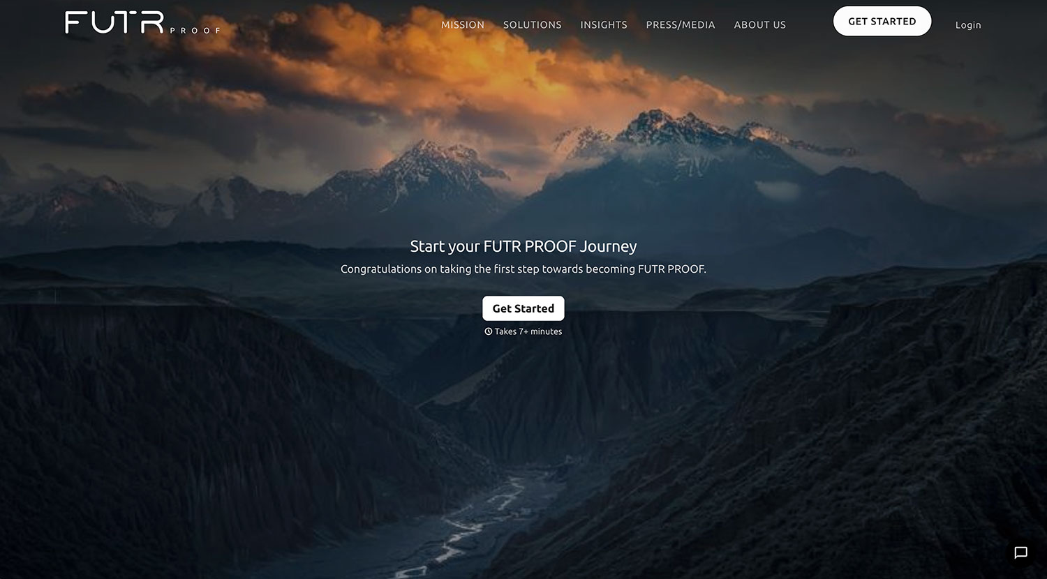 futrproof onboardingform_start frame 01 1500px sfw